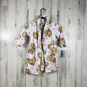 New Disney frozen girls bath robe size 4